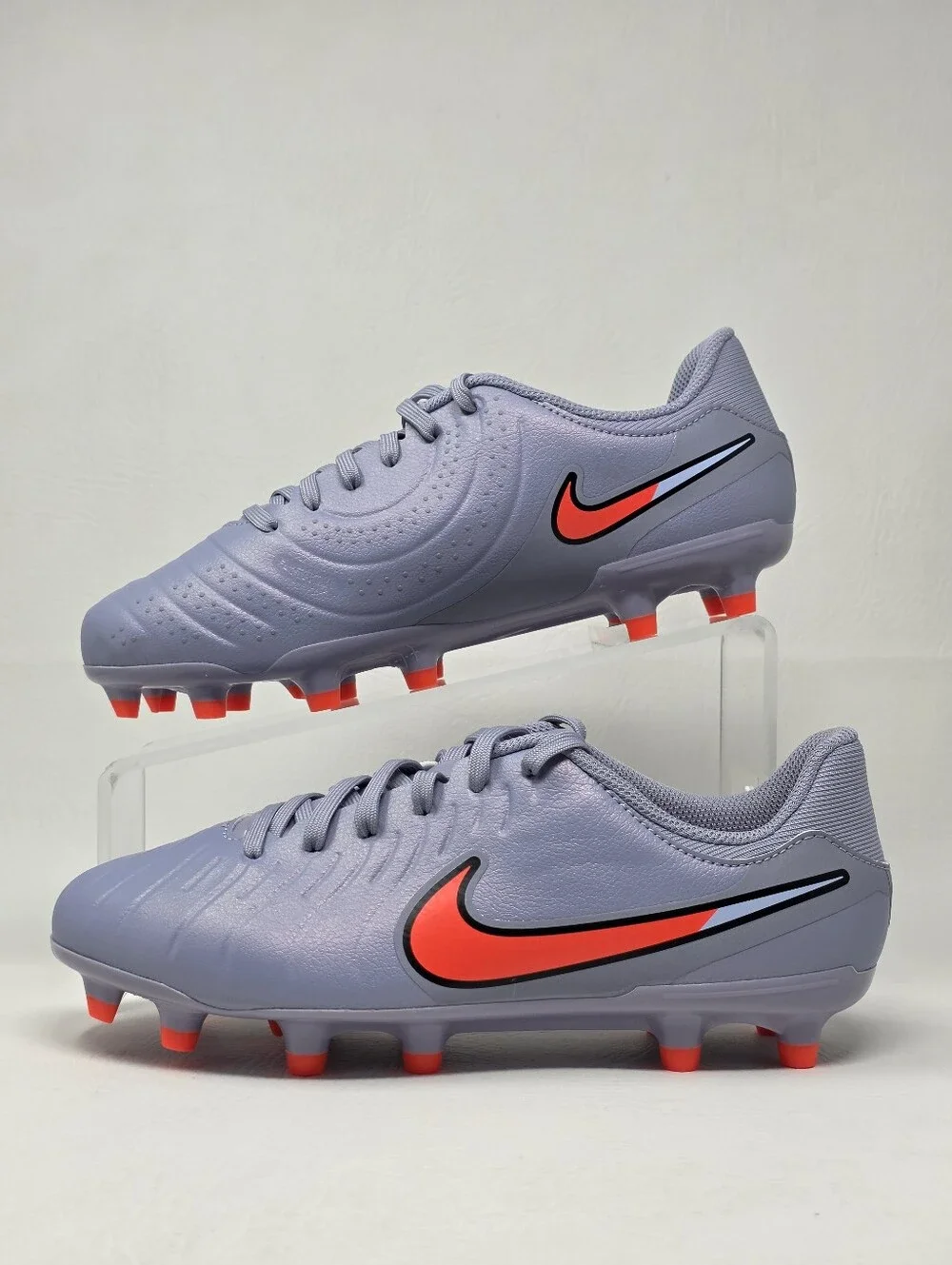 Nike Tiempo Legend 9 FG Soccer Cleats Youth 5.5Y Purple Boys DV4348-402 New